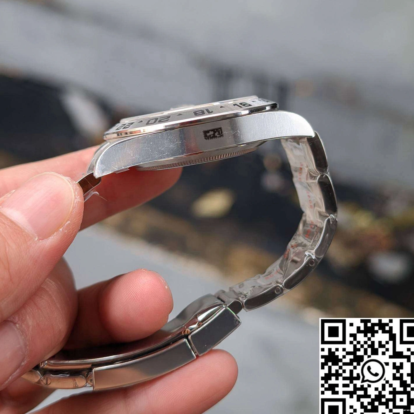 Clean White Dial Factory Steel Rolex Explorer M226570-0001 Stainless 0429